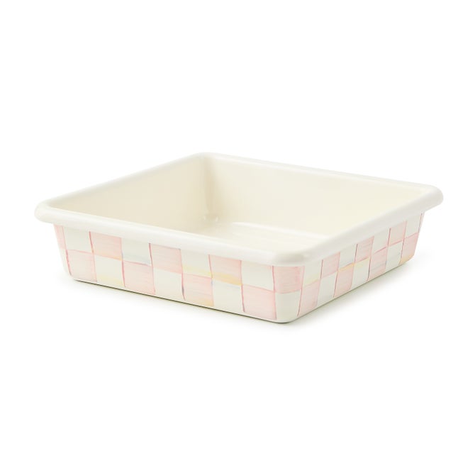 Rosy Check Square Baking Pan 20cm
