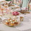 Rosy Check Pedestal Platter