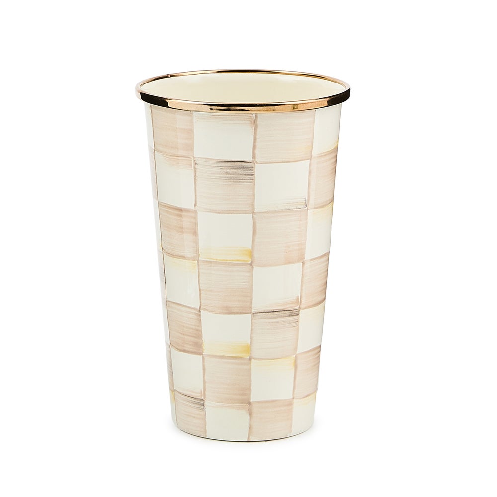 Mocha Check 590 ml Tumbler