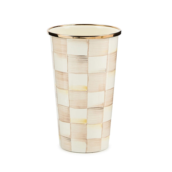 Mocha Check 590 ml Tumbler