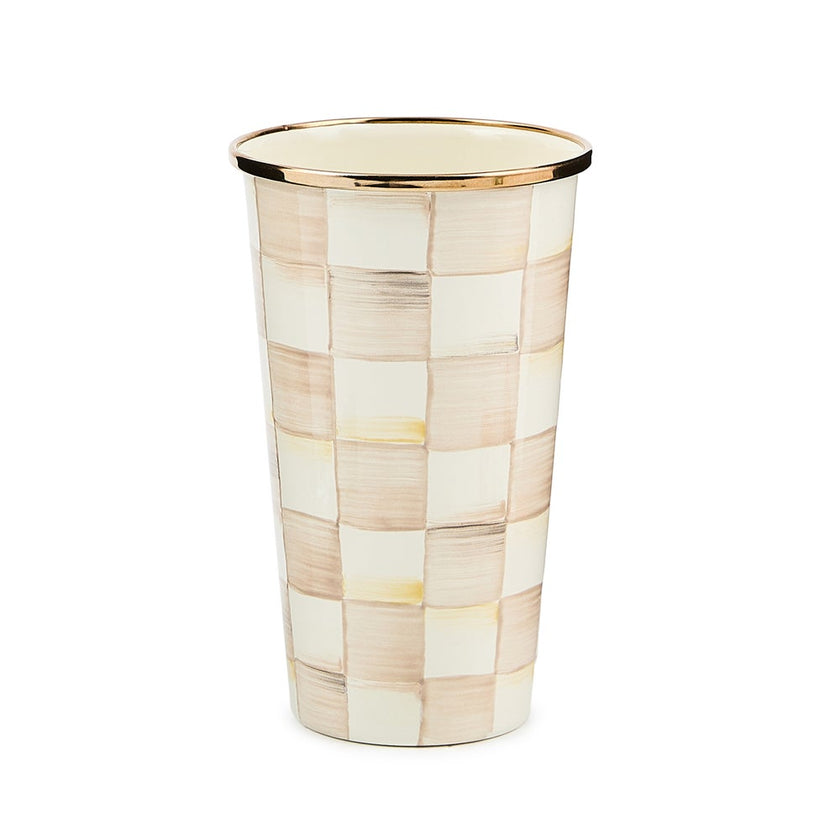 Mocha Check 590 ml Tumbler