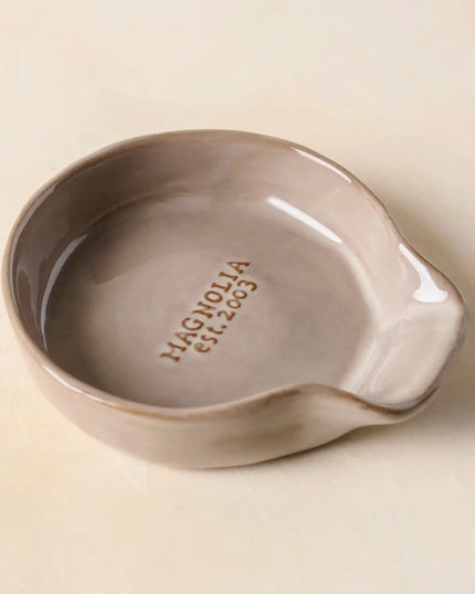 Grey Magnolia Est. Spoon Rest