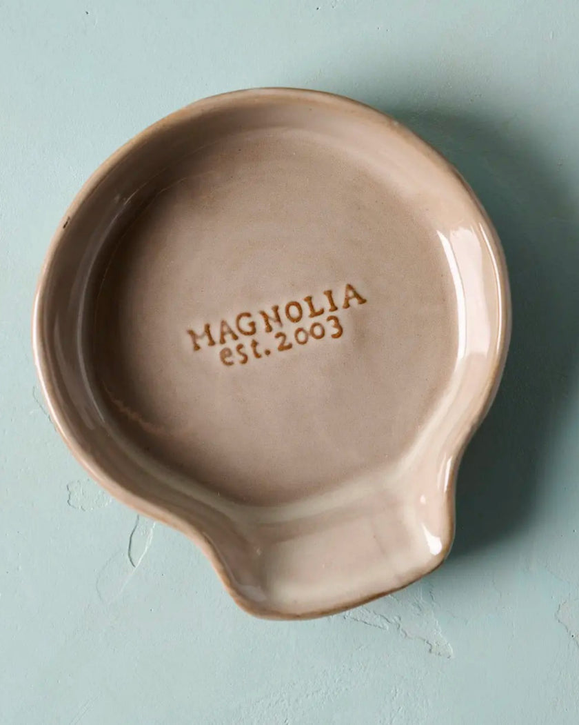 Grey Magnolia Est. Spoon Rest
