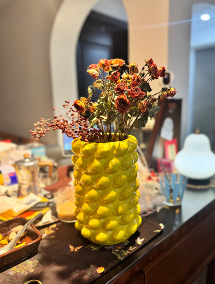 Lemon Emily Vase
