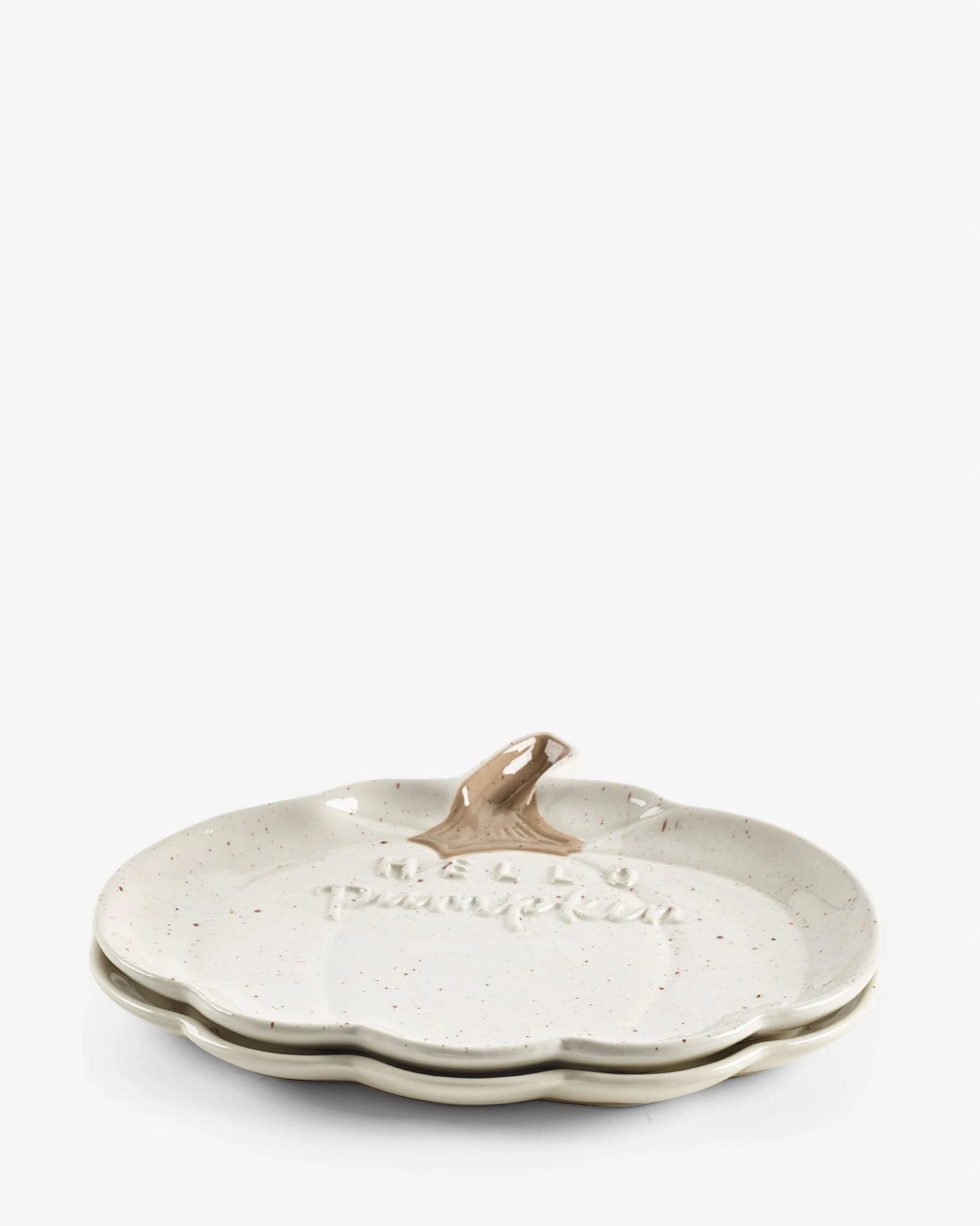 Set of 4 Pumpkin Side Plates