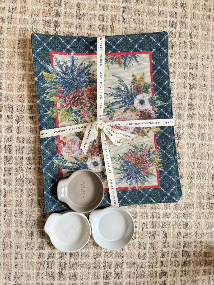 Highbanks Tapestry Floral Placemats Set