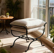 French Vintage Élodie Stool Ottoman