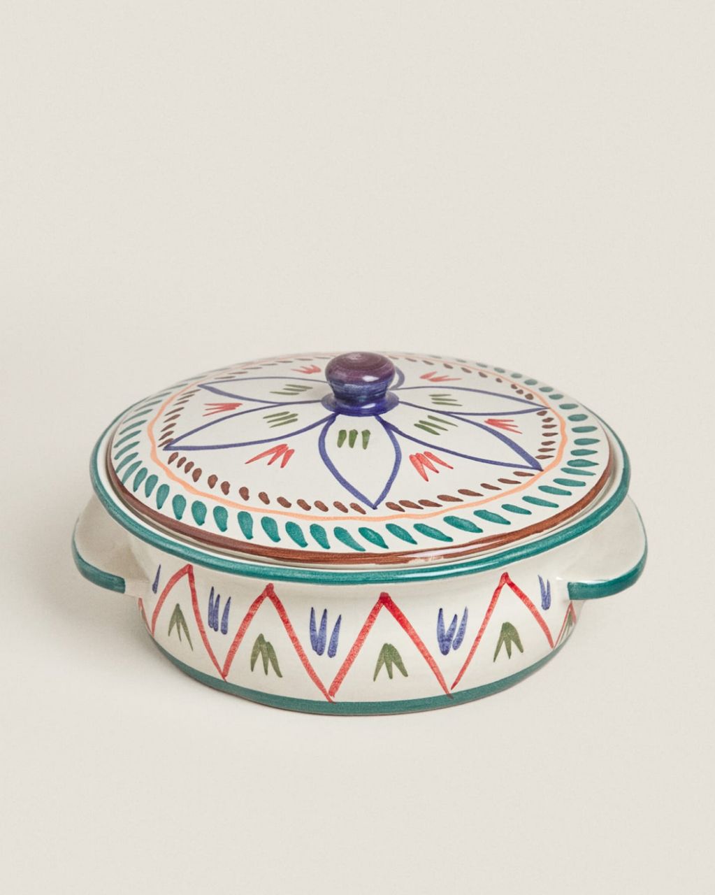 Ceramic Floral Tureen with Lid (limited edition)