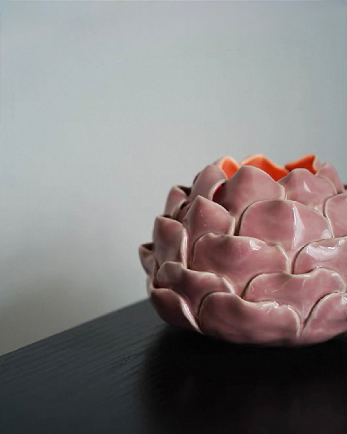 Artichoke Blush Candleholder