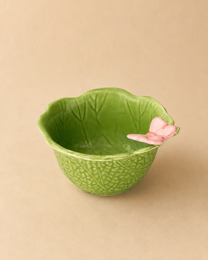 Butterfly Garden Ceramic Bowl 16cm