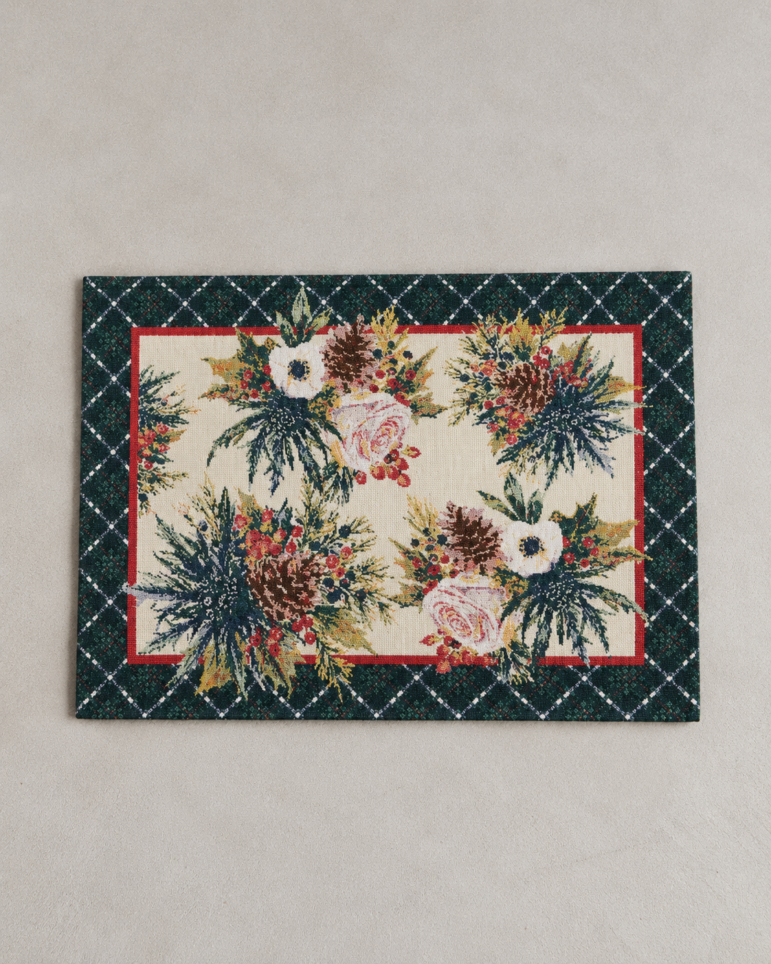 Highbanks Tapestry Floral Placemats Set