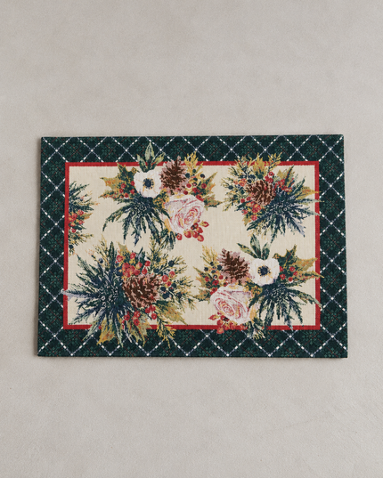 Highbanks Tapestry Floral Placemats Set