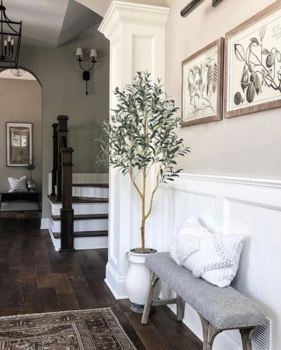 180cm Artificial Extra Tall Olive Tree