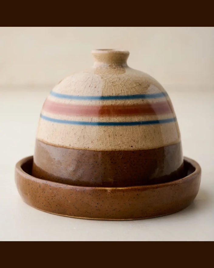 Maison Salt Glaze Butter Dish