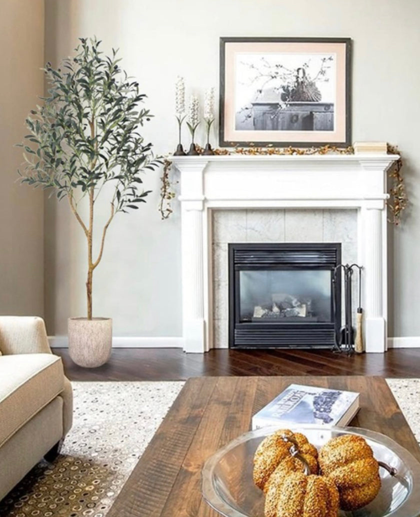 180cm Artificial Extra Tall Olive Tree