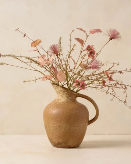 Reactive Glaze Pitcher Vase