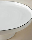 Magnolia Black Rim Ceramic Cake Stand