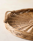 Wicker Tray with Handles