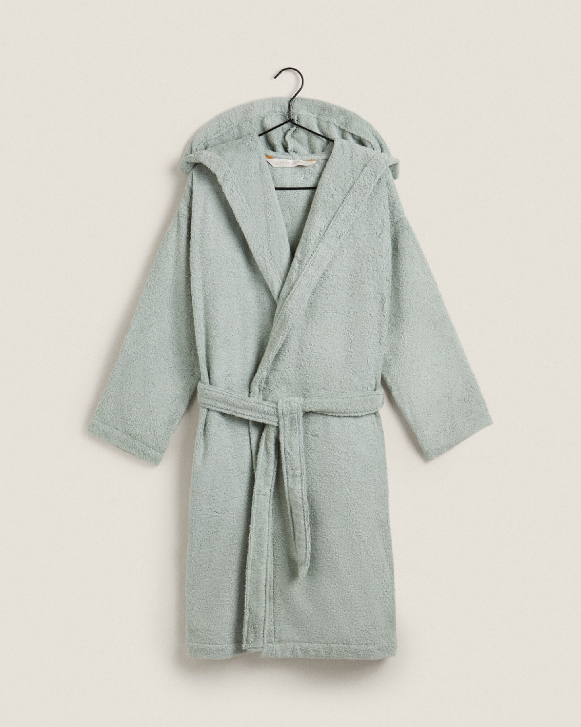 Cotton Bathrobe (Tiffany Blue - M)
