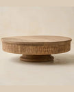 Mango Wood Petal Serving Stand