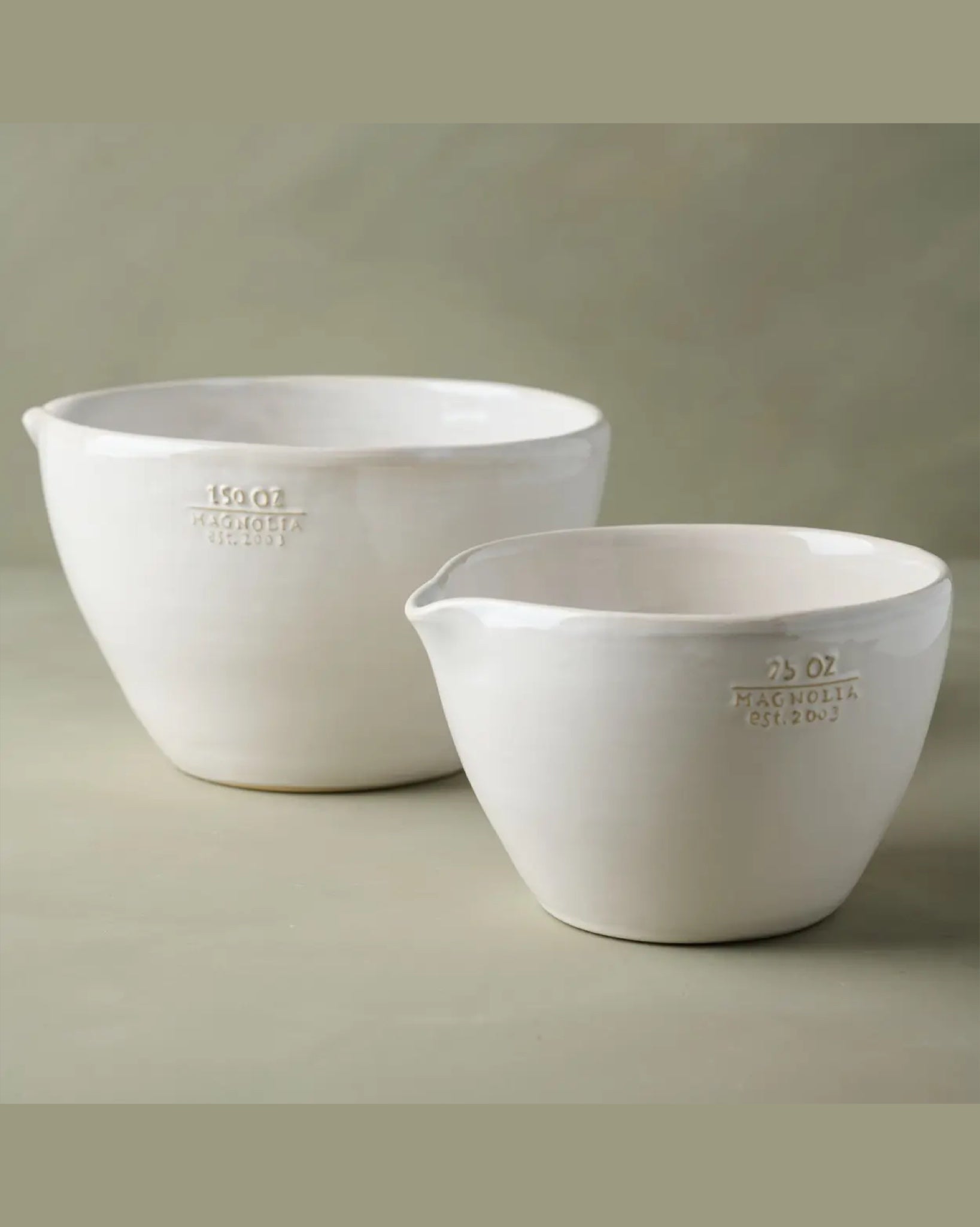 Est. Mix and Pour Bowl Set of 2