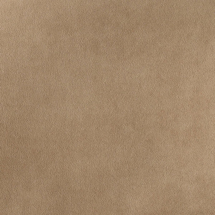 Square Velvet Ottoman Tan