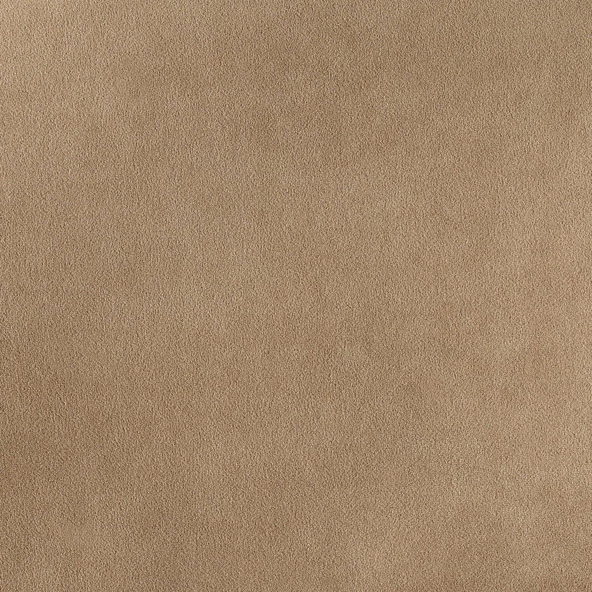 Square Velvet Ottoman Tan