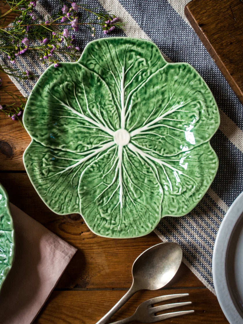 Green Cabbage Dinner Plate