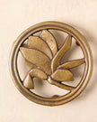 Magnolia Antique Brass Effect Metal Trivet