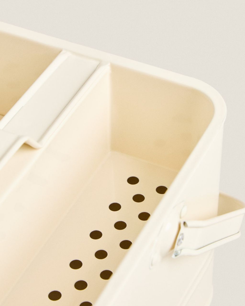 Two Tier Lacquered Cleaning Storage Bucket