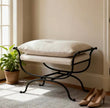 French Vintage Élodie Stool Ottoman