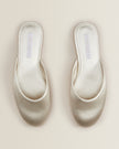 Satin Mule Slippers (EU 39)