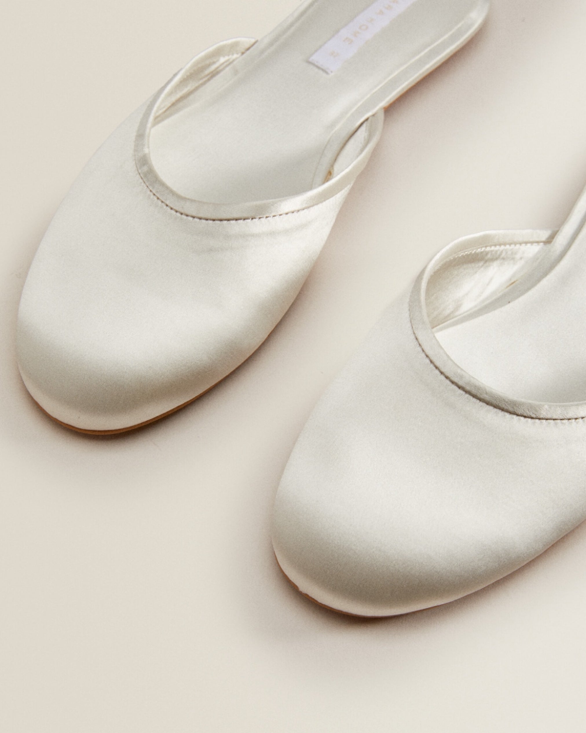 Satin Mule Slippers (EU 39)
