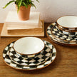 Courtly Check Dinnerware Set 12 piece Set