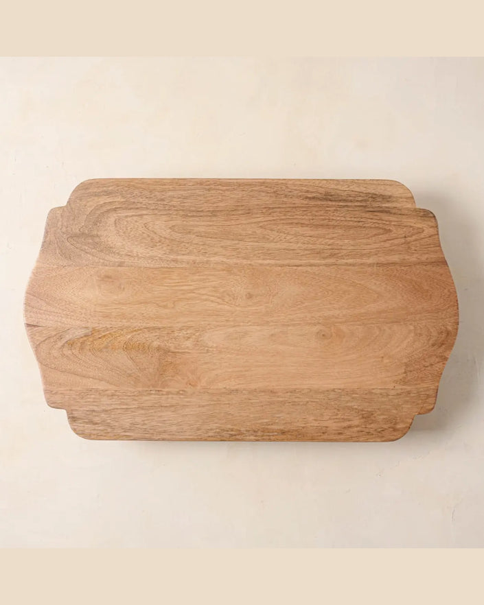 Rhett Wooden Footed Serving Board