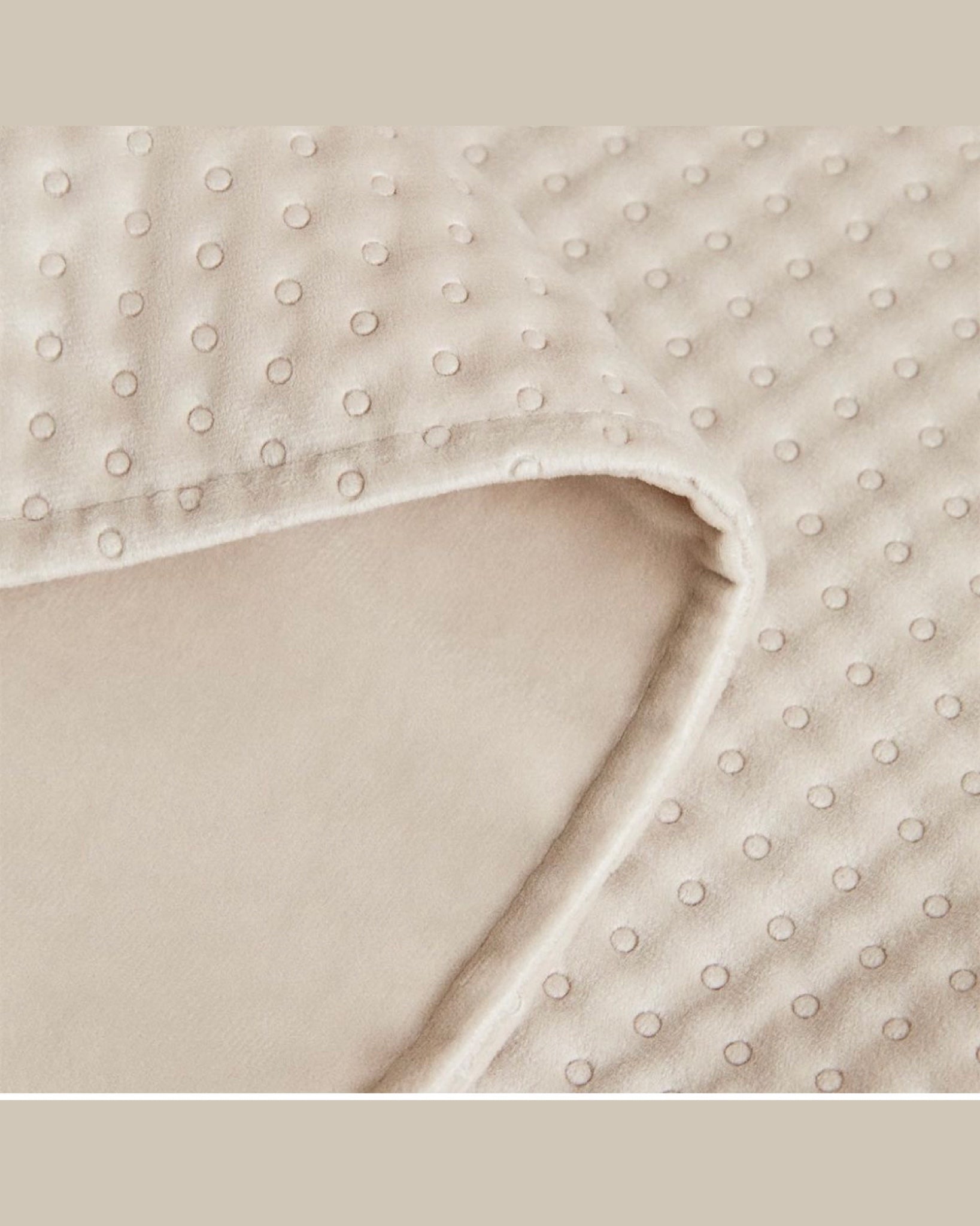 Textured Velvet Blanket Throw