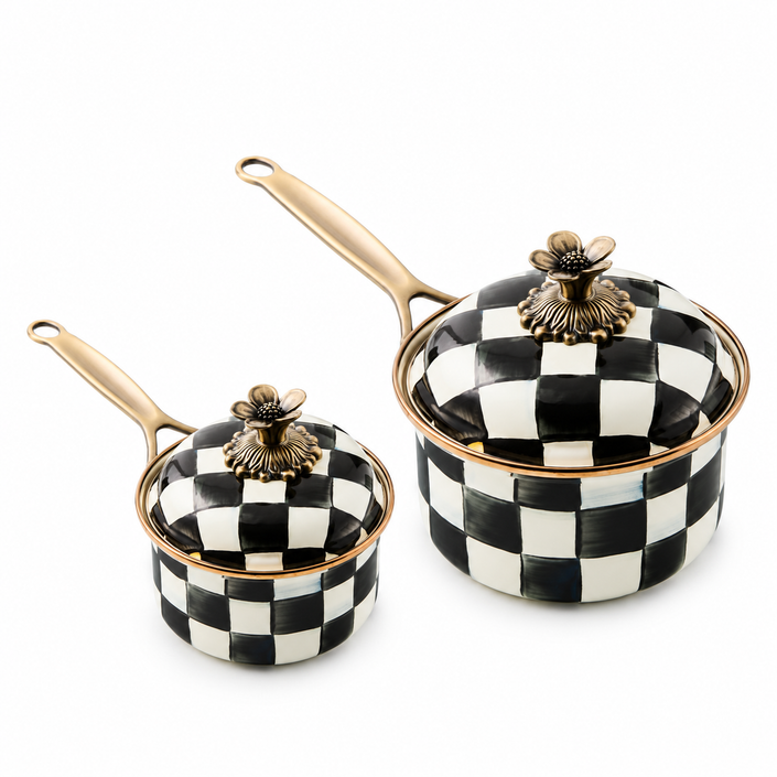 Courtly Check Saucepan