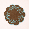 Eden Scallop Anti-Absorbent Placemat 38cm