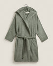 Cotton Bathrobe (Green - M)