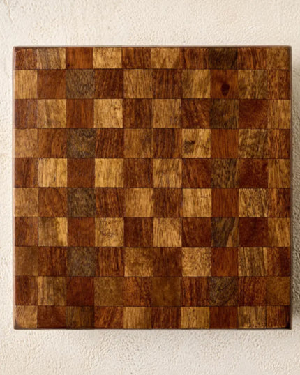Checkered Wood Riser