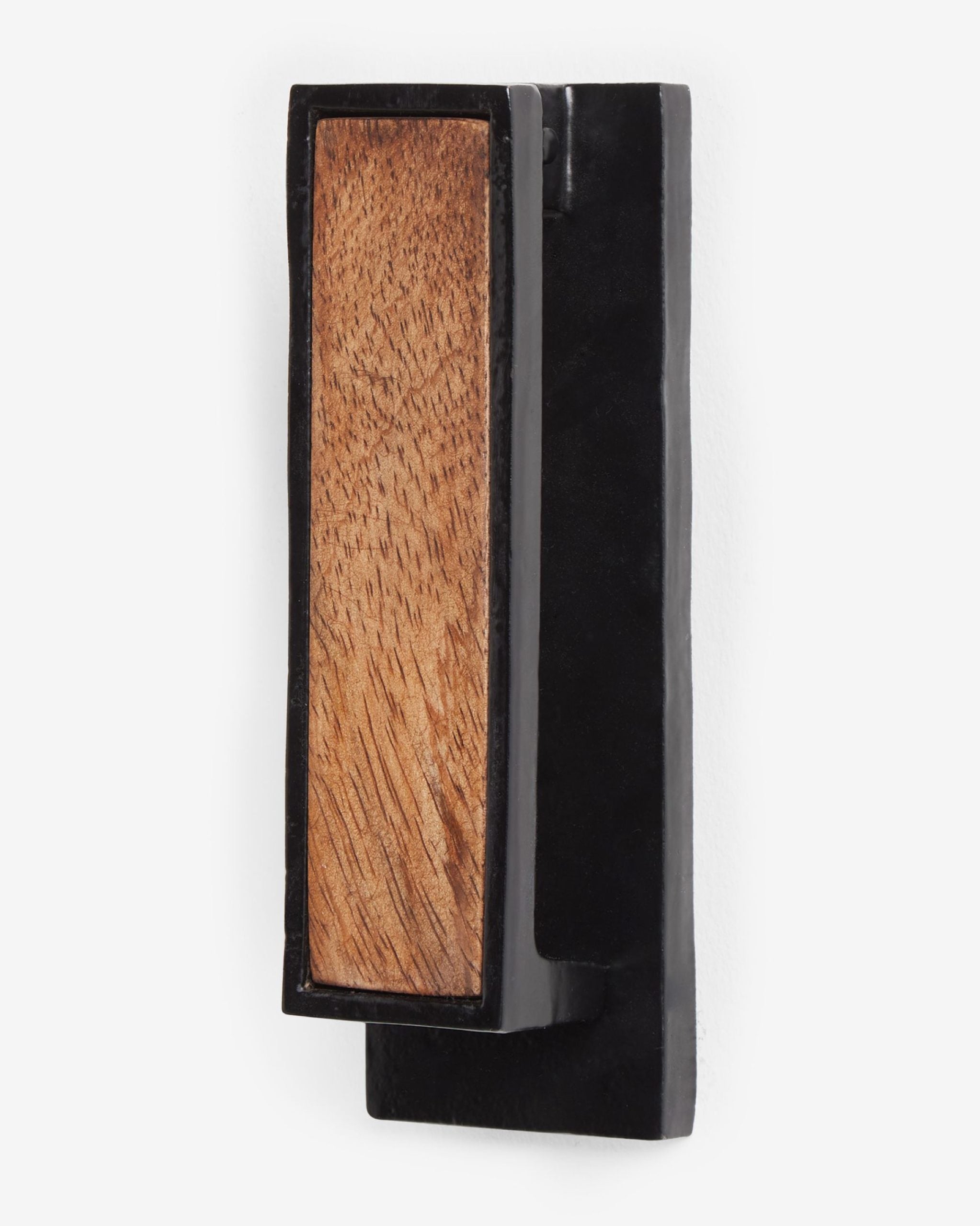 Classic Wooden & Metal Door Knocker