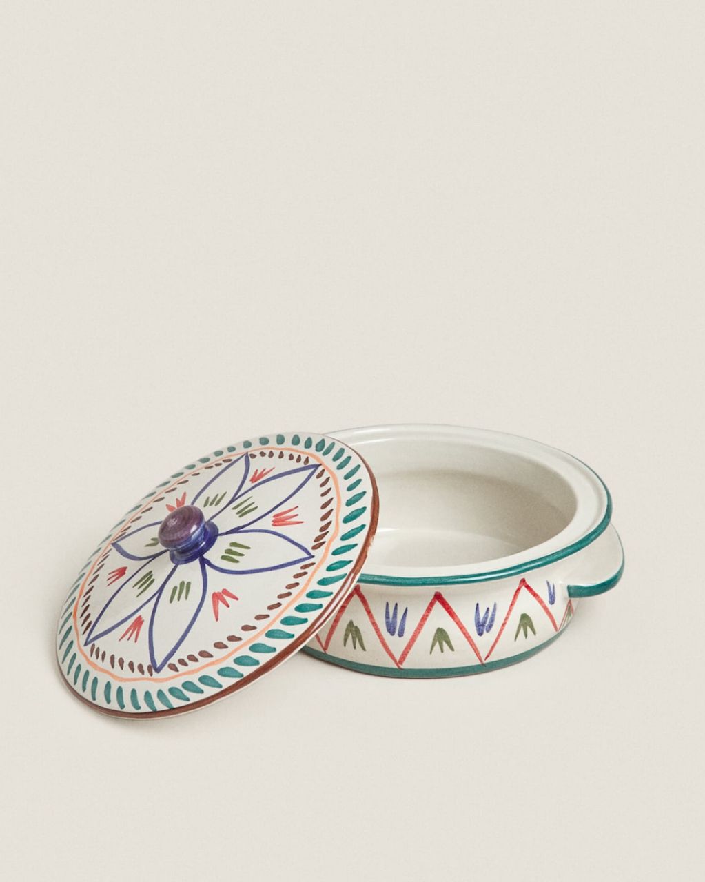 Ceramic Floral Tureen with Lid (limited edition)