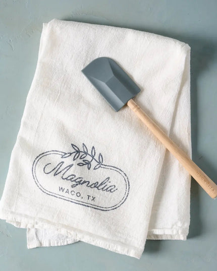 Laurel Leaf Border Tea Towel