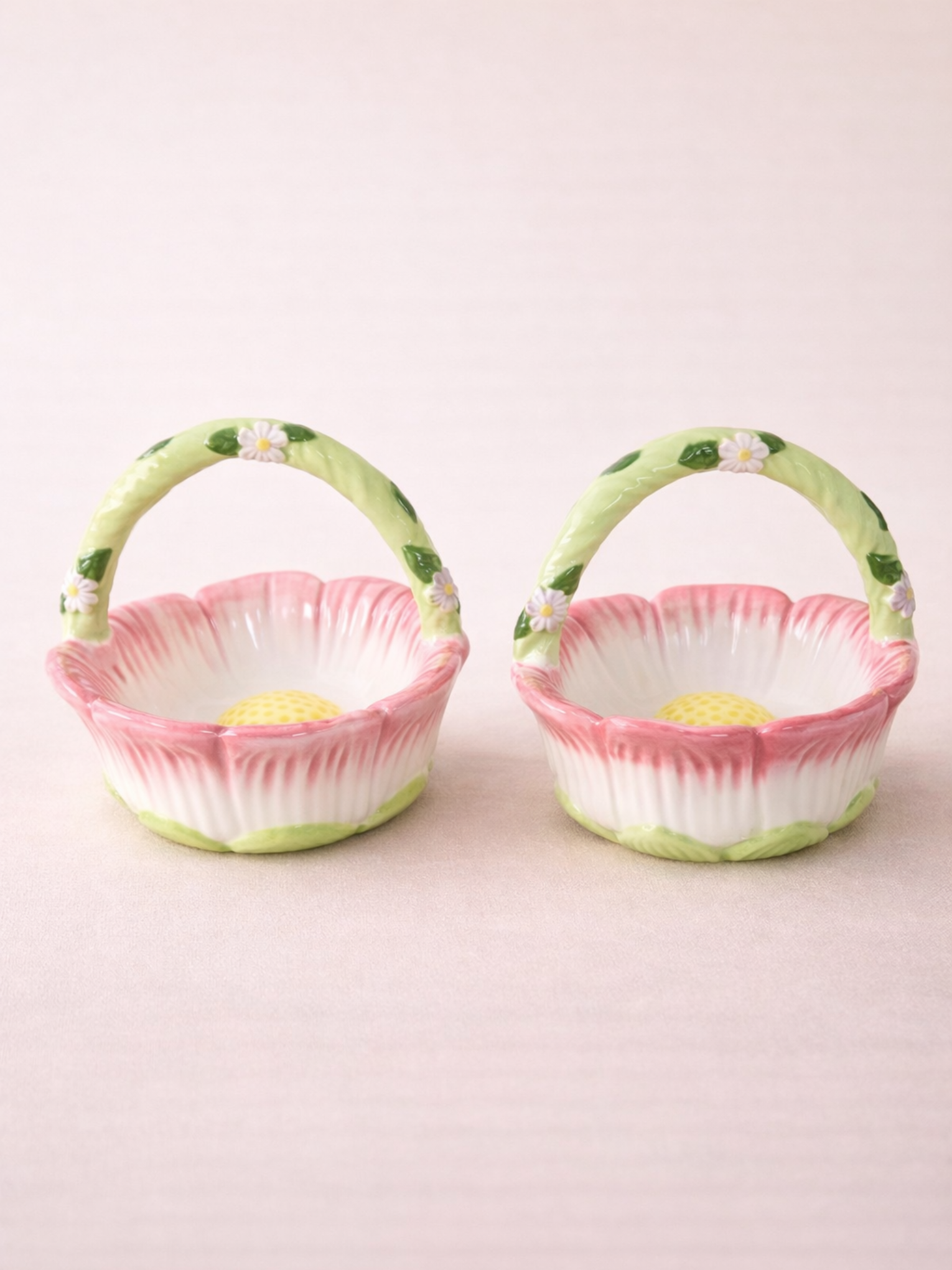 Floral Fruit Basket (Handpainted)