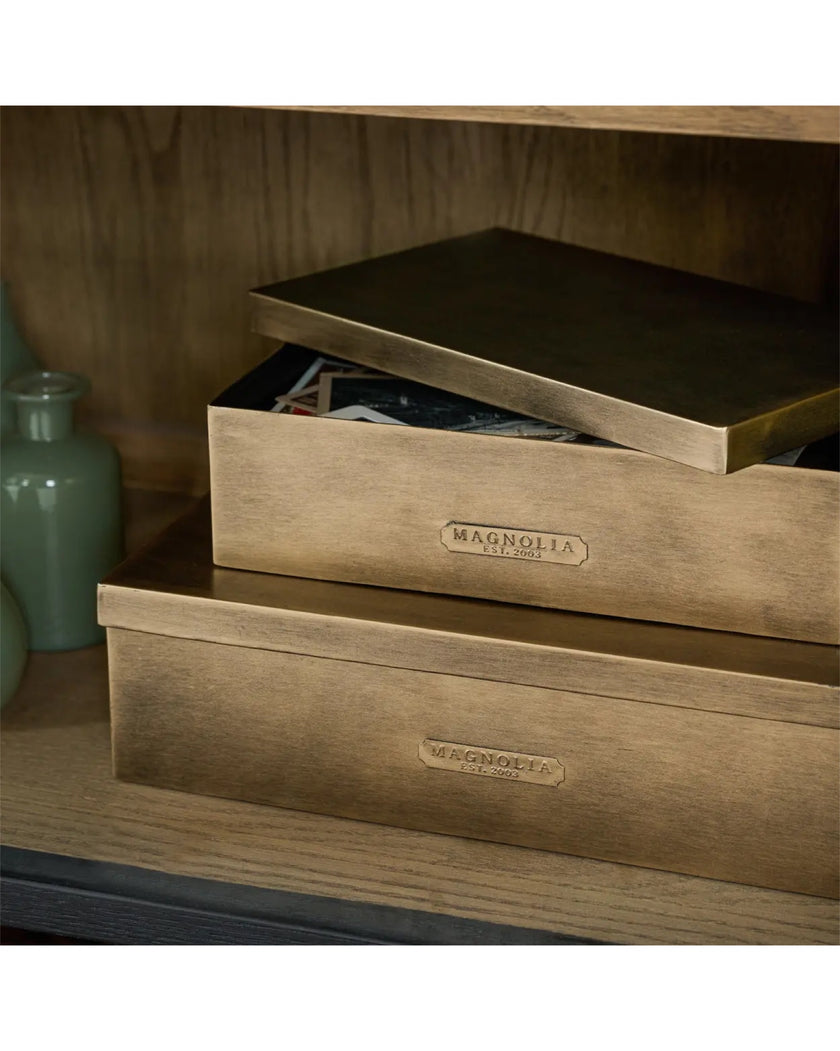 Brighton Nested Antique Inspired Boxes Set of 2