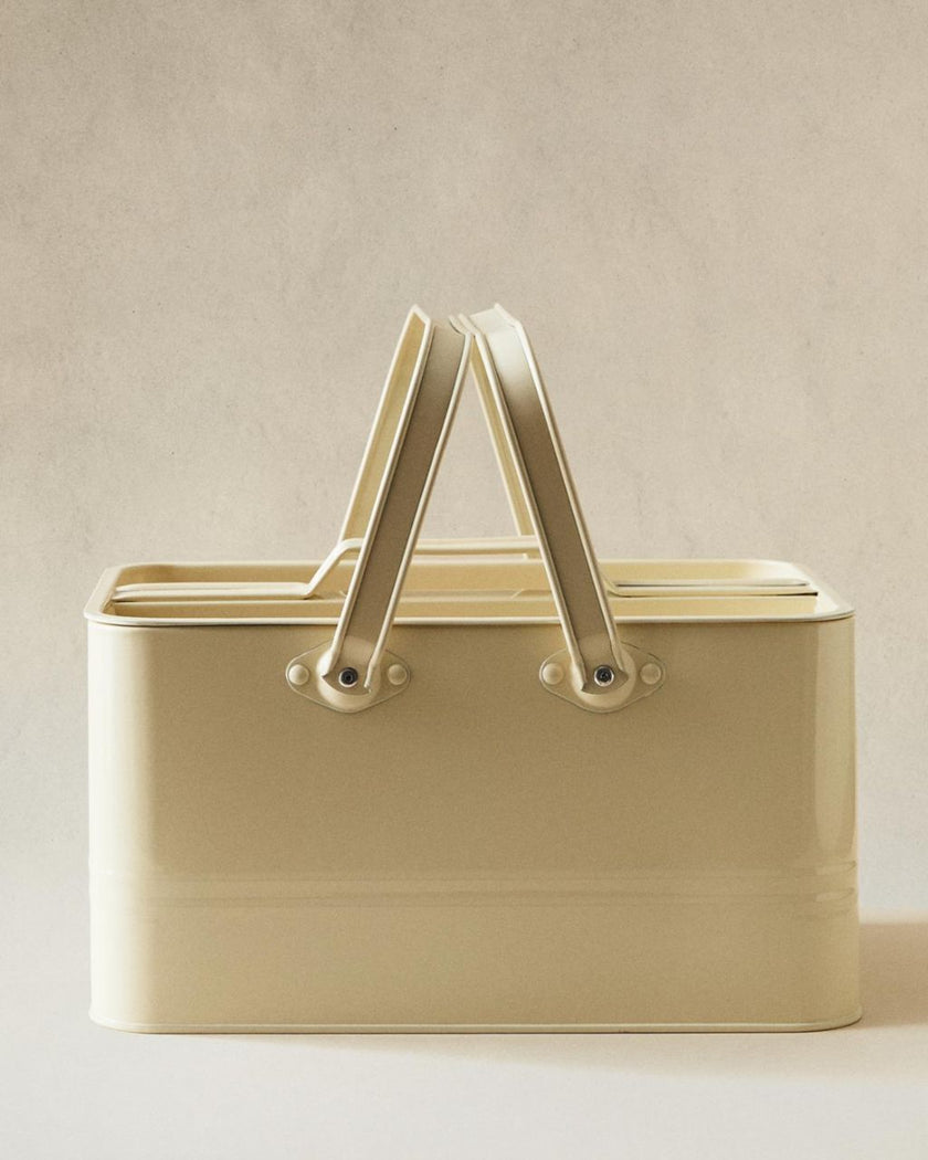 Two Tier Lacquered Cleaning Storage Bucket