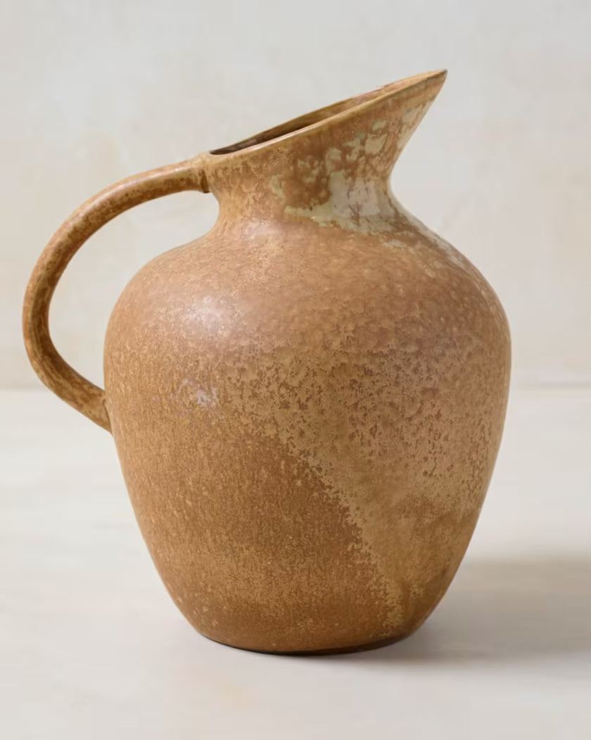 Reactive Glaze Pitcher Vase
