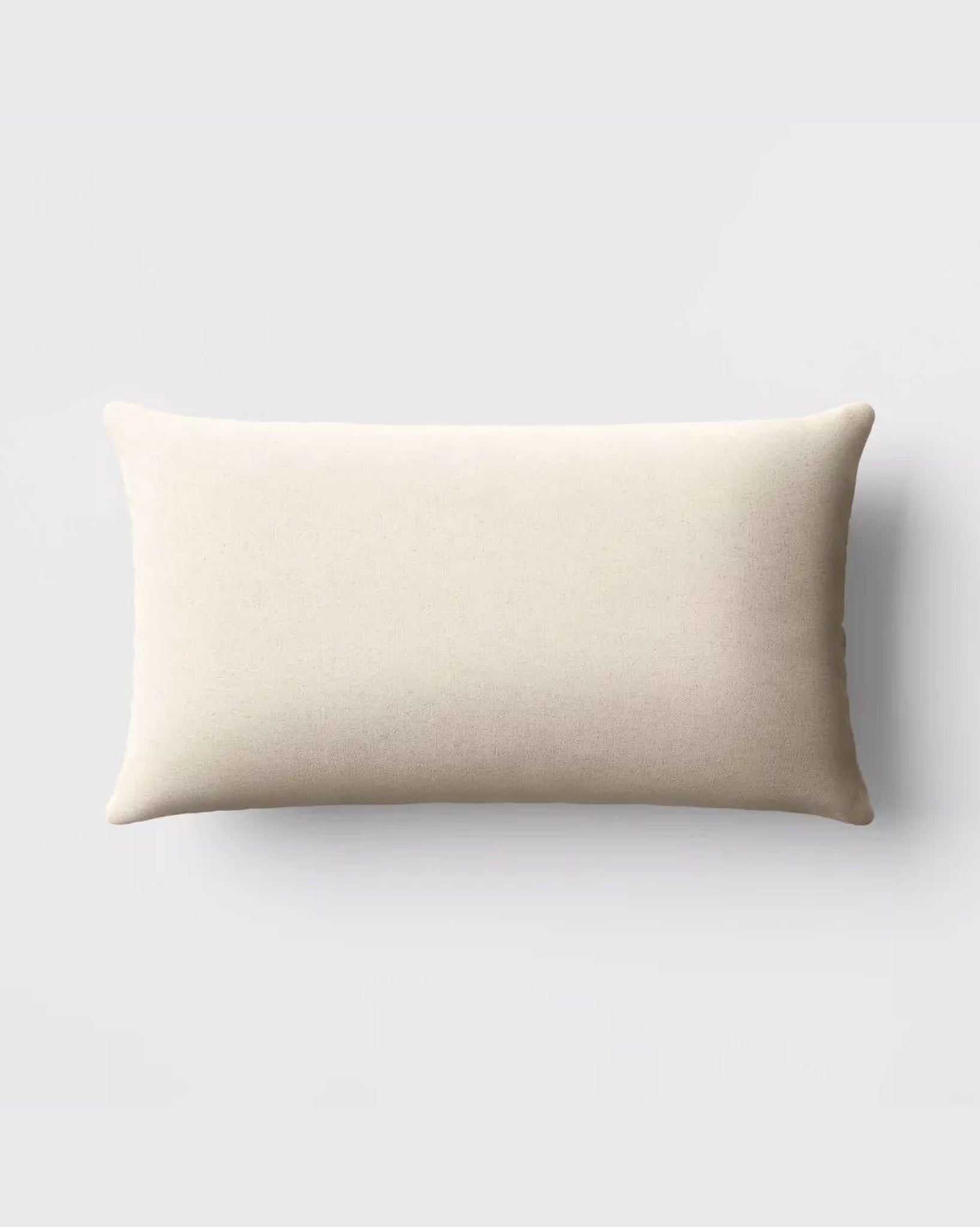 Oversized Stitched Lumbar Throw Pillow Neutral