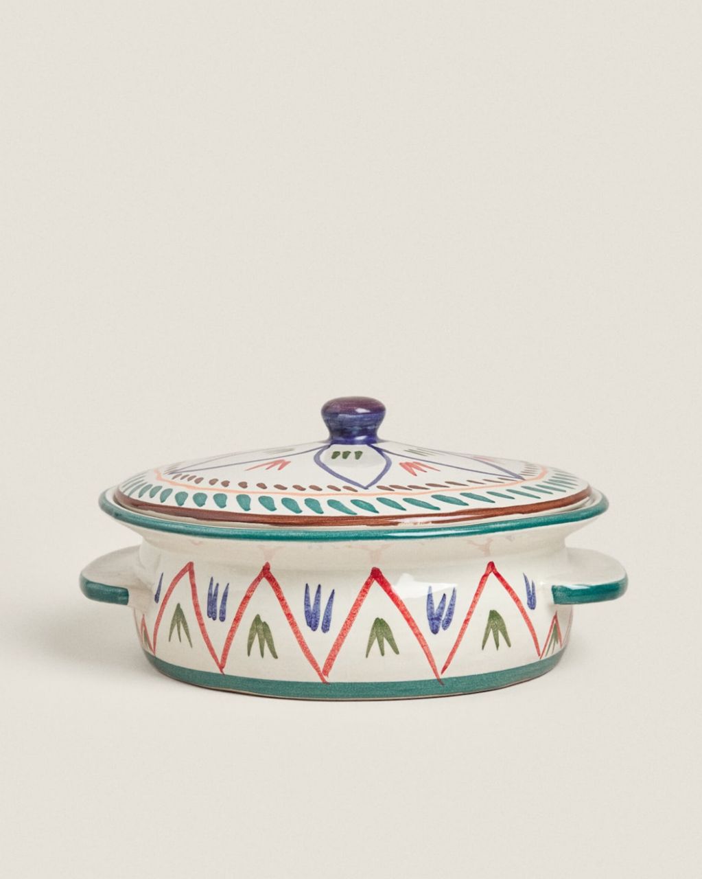 Ceramic Floral Tureen with Lid (limited edition)