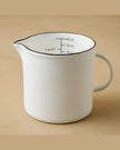 Black Rim Measuring Pitcher